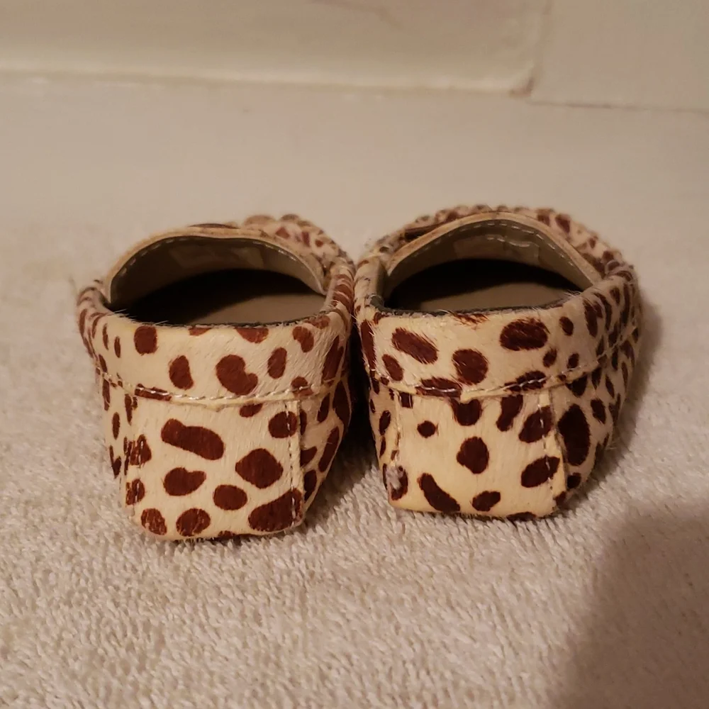 Giraffe Print Loafers